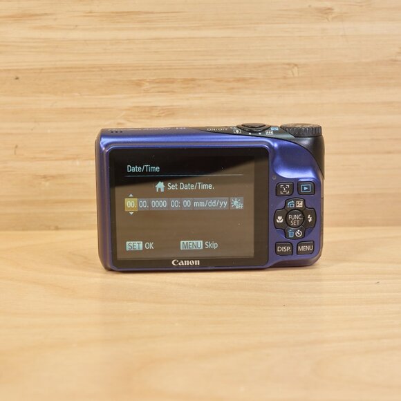 Canon PowerShot A2200 14.1MP Digital Camera / 4x Optical Zoom / Blue / Tested - Picture 4 of 8